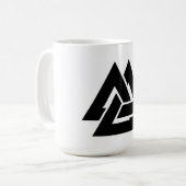 Valknut Kaffeetasse (Vorderseite Links)