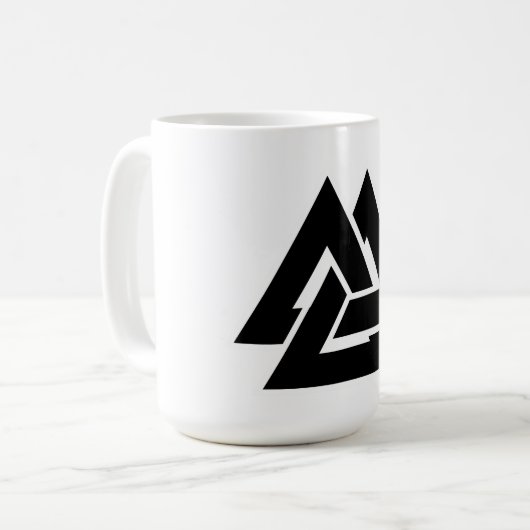  Valknut Kaffeetasse (Vorderseite Links)
