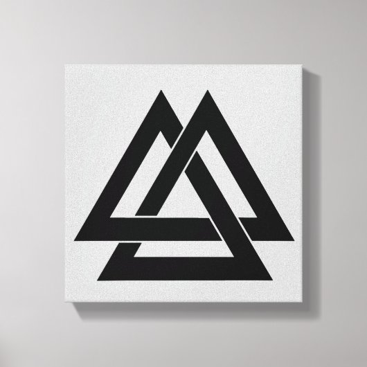 Valknut Leinwanddruck (Vorderseite)