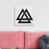 Valknut Leinwanddruck (Insitu (Wohnzimmer))