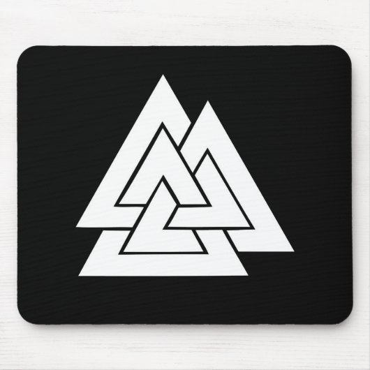 Valknut mousepad (Vorne)