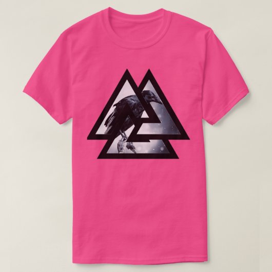 Valknut oder Knoten des Todes T-Shirt (Design vorne)