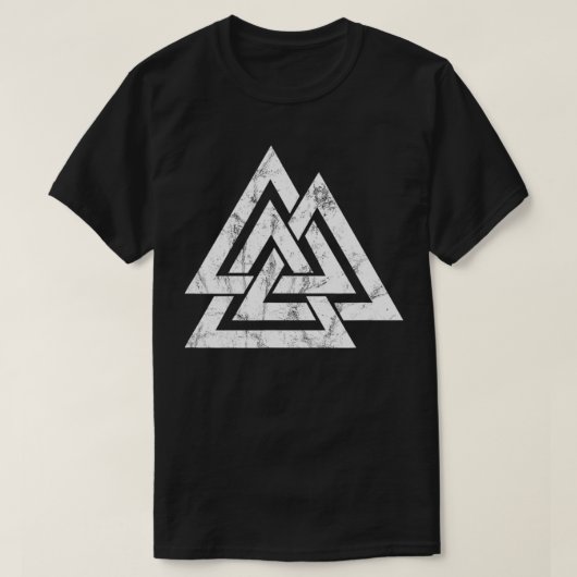 Valknut, Odin, keltischer Knoten, Vikking, Norse, T-Shirt (Design vorne)