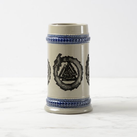 Valknut (Ouroboros) Bierglas (Mittel)