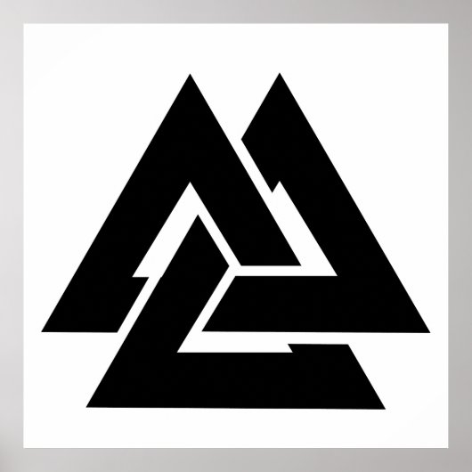  Valknut Poster (Vorne)