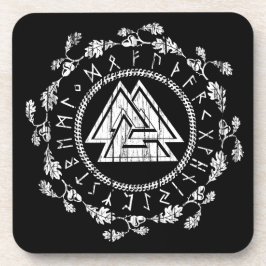 Valknut - Rune-Untersetzer-Set von 6 Untersetzer