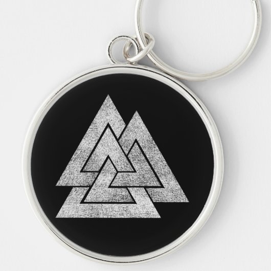 Valknut Schlüsselanhänger (Vorne)
