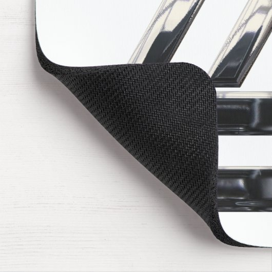 Valknut - Silber Mousepad (Ecke)