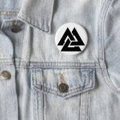 Valknut Symbol triquetra Button (Beispiel)