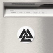 Valknut Symbol triquetra Magnet (In Situ (Geschirrspüler))