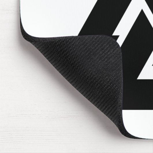 Valknut Symbol triquetra Mousepad (Ecke)