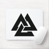 Valknut Symbol triquetra Mousepad (Mit Mouse)