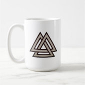 Valknut-Symbolvariante Kaffeetasse (Links)