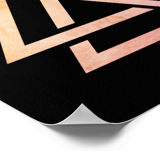 Valknut-Symbolvariante Poster (Ecke)