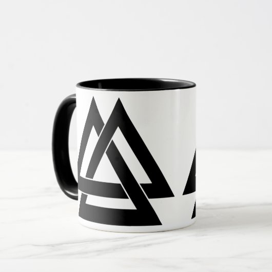 Valknut Tasse (Vorderseite Links)