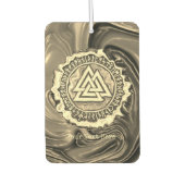 Valknut (vertrocknet) autolufterfrischer (Vorderseite)
