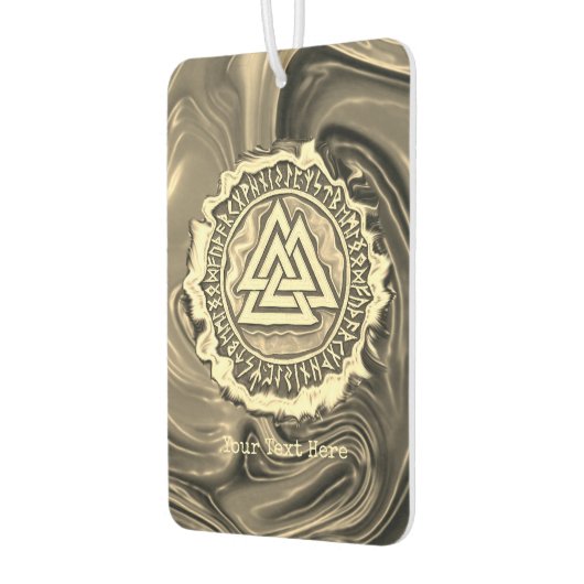 Valknut (vertrocknet) autolufterfrischer (Links)