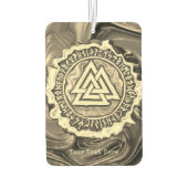 Valknut (vertrocknet) autolufterfrischer (Rückseite)