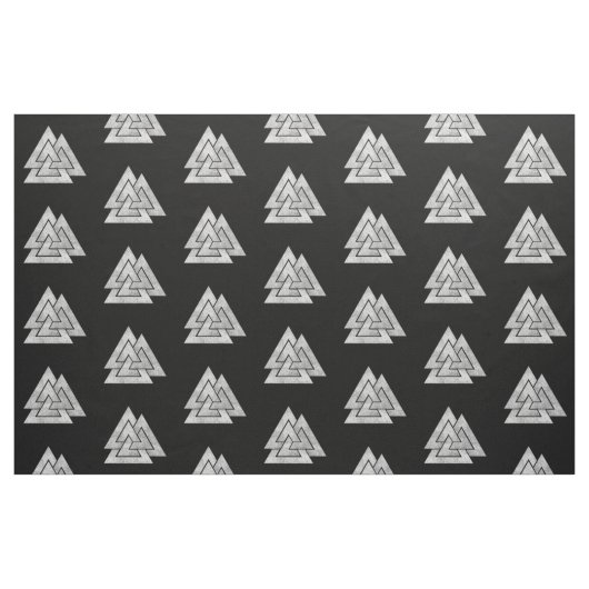 Valknut Viking Design Stoff (Fat Quarter (45,7 x 55,9 cm))