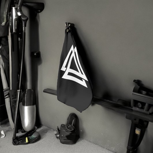 Valknut Viking Golfhandtuch