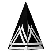 Valknut Viking Triangle Art Partyhütchen (Rückseite)