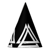 Valknut Viking Triangle Art Partyhütchen (Links)