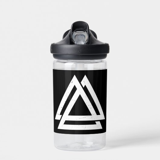 Valknut Viking Trinkflasche (Vorne)