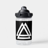 Valknut Viking Trinkflasche (Rückseite)