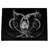 Valknut - Vikings Anheben Große Geschenktüte (Vorderseite)