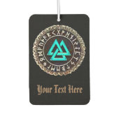 Valknut (Wicklung) Autolufterfrischer (Vorderseite)