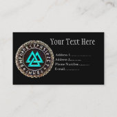 Valknut (Wicklung) Visitenkarte (Rückseite)