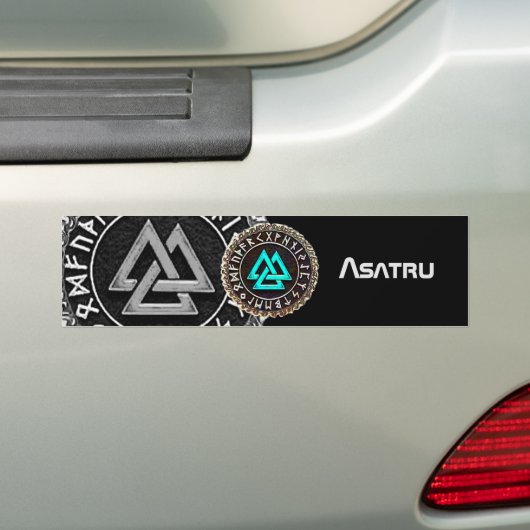Valknut (Windung) Autoaufkleber (Auf Auto)