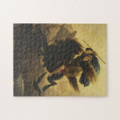 Valkyrie, 1865 (Öl auf Leinwand) Puzzle (Horizontal)