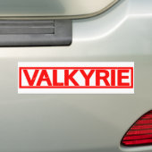Valkyrie-Briefmarke Autoaufkleber (Auf Auto)