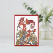 Valkyrie Fire Postcard Postkarte (Stehend Vorderseite)