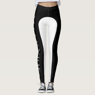 Valkyrie Marken-Leggings - Schwarzweiss Leggings