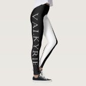 Valkyrie Marken-Leggings - Schwarzweiss Leggings (Rechts)