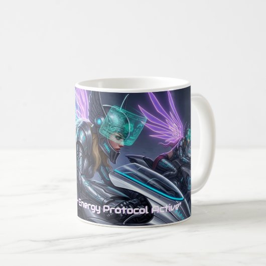 Valkyrie Mech Riders Kaffeetasse (VorderseiteRechts)