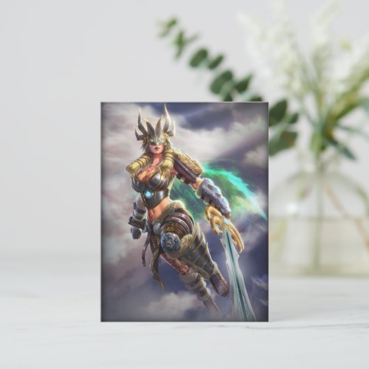 Valkyrie! Postkarte (Stehend Vorderseite)