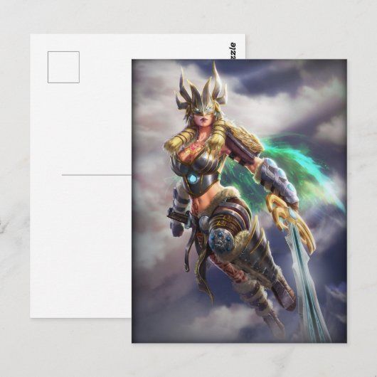 Valkyrie! Postkarte (Vorne/Hinten)