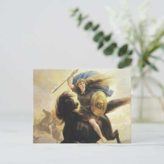 Valkyrie Postkarte (Stehend Vorderseite)