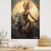 Valkyrie Sigrún Poster (Küche)