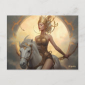 Valkyrie Sigrún Postkarte (Vorderseite)