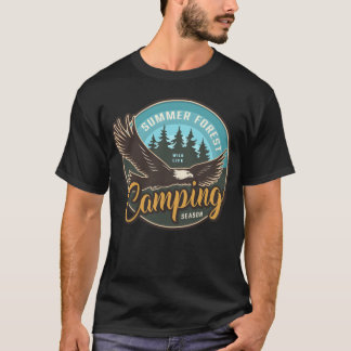 VALKYRIE SUMMER FOREST CAMPING SEASON boy T-Shirt