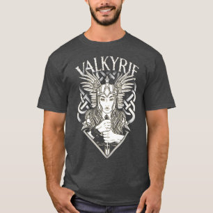 Valkyrie Valhall Mythologie Nordisch Nordisch Wiki T-Shirt