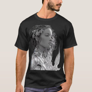 "Valkyrie Warrior Goddess Fantasy Art T - Shirt