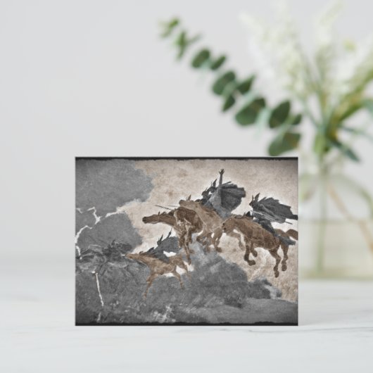 Valkyrien im Sturm Postkarte (Stehend Vorderseite)