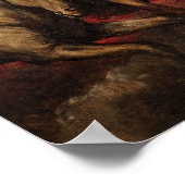 Valkyries, 1871 von Elisabeth Jerichau-Baumann Poster (Ecke)