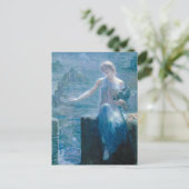 Valkyrie's Vigil Edward Robert Hughes Postkarte (Stehend Vorderseite)