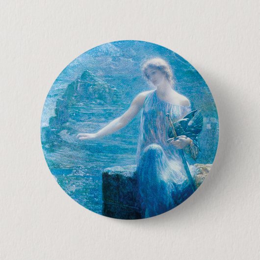 Valkyrie's Vigil von Edward Robert Hughes Button (Vorderseite)
